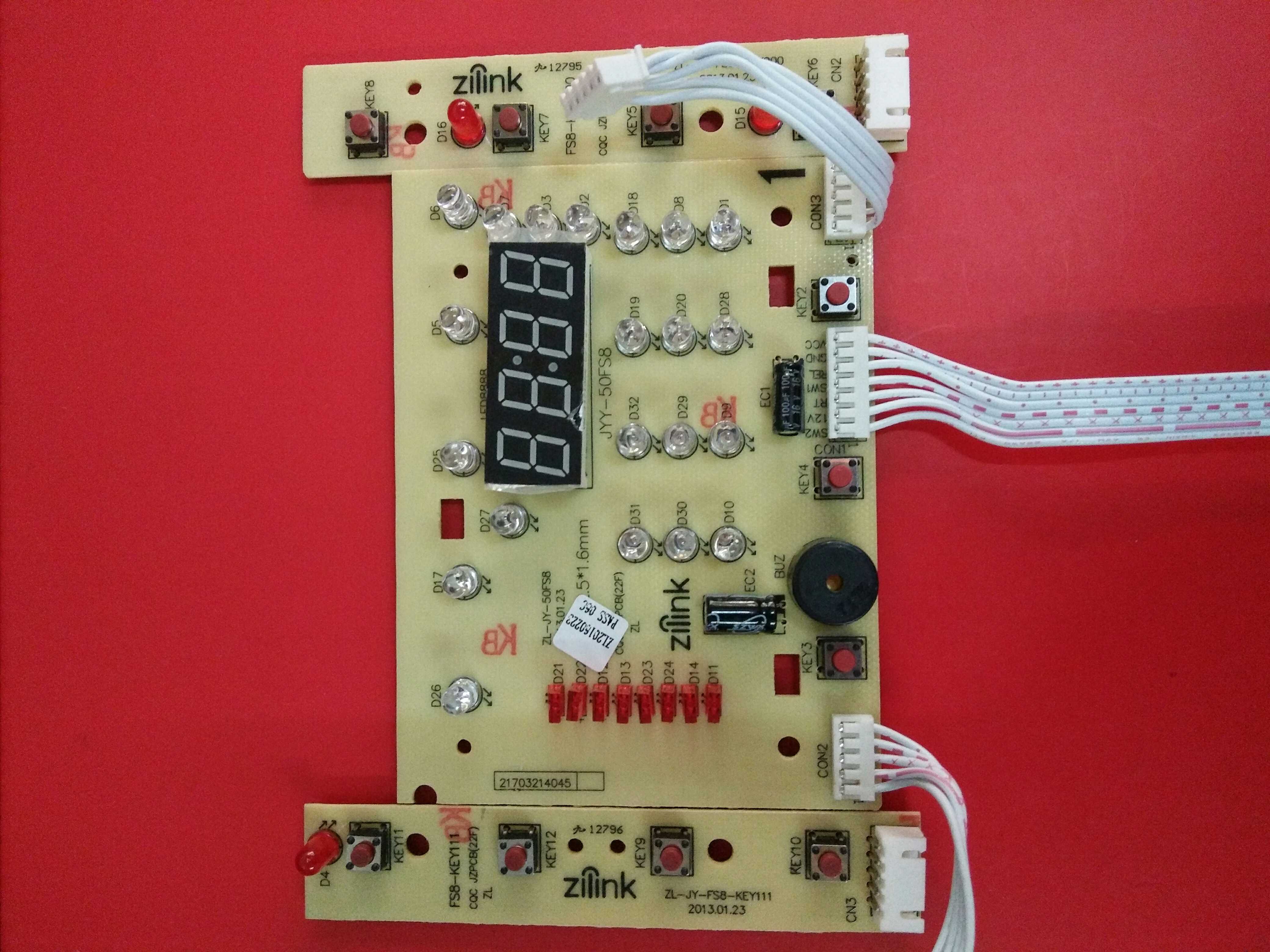Jiuyang electronic pressure cooker accessories JYY-50FS8 control board lamp board display panel key board main board original installation original plant