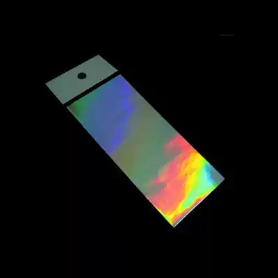 (HY)Sao Tome model transformation color light sticker Symphony dazzling reflective patch Silver gold