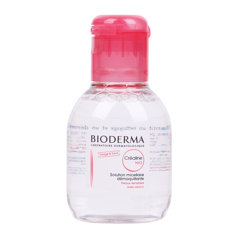 Bioderma/贝德玛卸妆水100ml粉水 脸部眼部眼唇卸妆液 正品