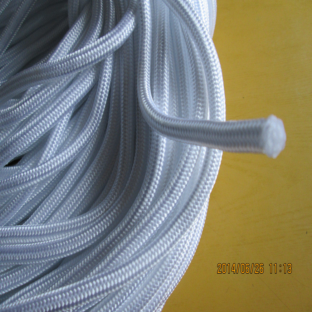Lifesaving Safety Rope Floating Rope Floating Rope Polyethylene Nylon Braided Rope Tension Rope White Diameter 8mm