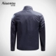 Aisentu Essentu Mùa Xuân và Mùa Thu Áo Khoác Thể Thao Áo Khoác Nam Thời Trang Ve Áo Thể Thao Casual Breathable Windproof Jacket