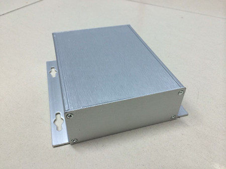 Aluminum box aluminum profile shell shielding box aluminum alloy shell DIY power supply shell 83#128*40*130
