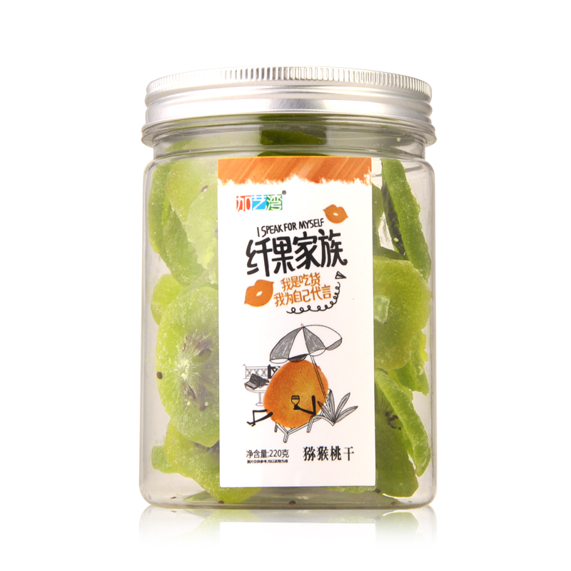 加艺湾猕猴桃干 220g 休闲零食蜜饯果脯水果干奇异果干