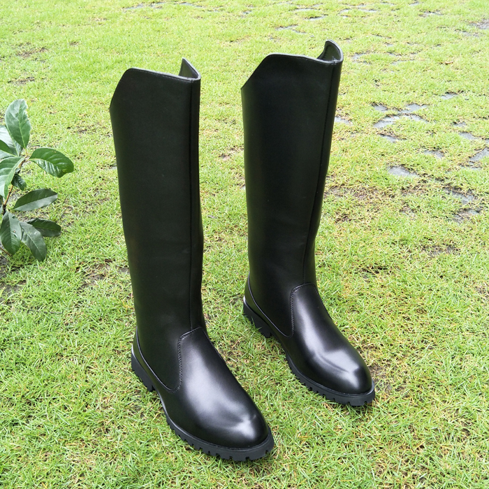 Fashionable Riding Boots, Trendy Men's Boots, High-Top Boots, Men's Leather Boots, Couple's Martin Boots