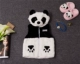 Mùa xuân và mùa thu quốc gia Hàn Quốc Trẻ em Panda Vest Trẻ em Quần áo Hoạt hình Vest Cha mẹ Panda Masts