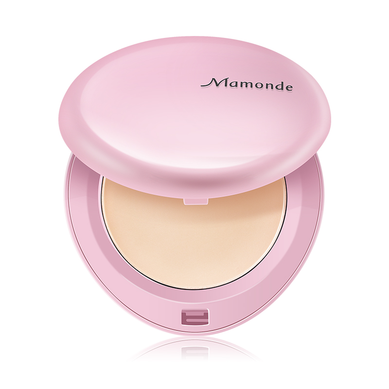 Mamonde/梦妆 清透莹亮粉饼15g遮瑕强裸妆修容保湿控油自然透亮