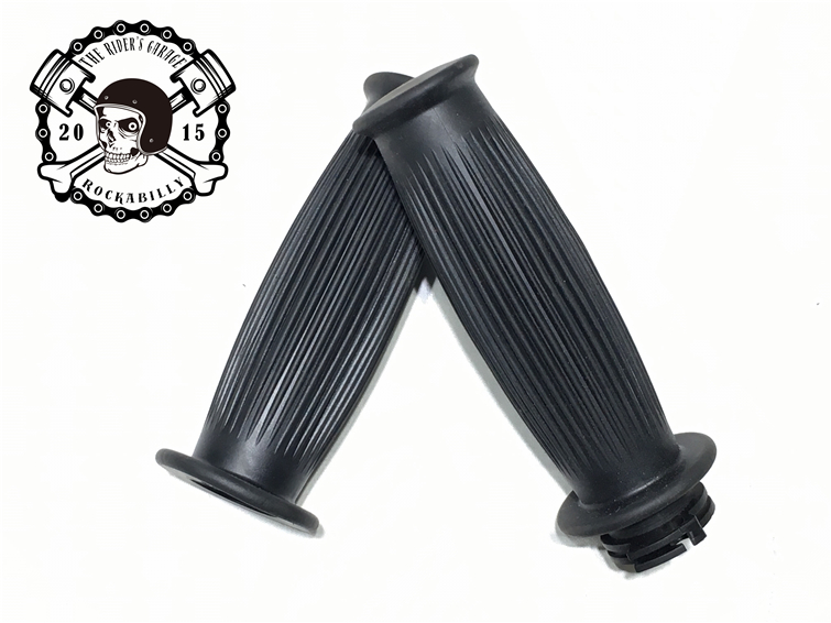 Rock abilly] Retro motorcycle modification 22mm pineapple grip handle glue bobber cafe racer