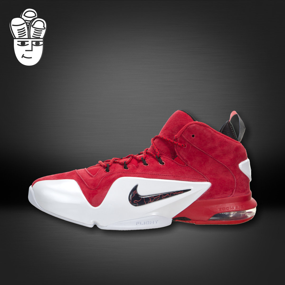 Nike Zoom Penny VI耐克男鞋 哈达威6代限量 高帮篮球鞋 经典红白
