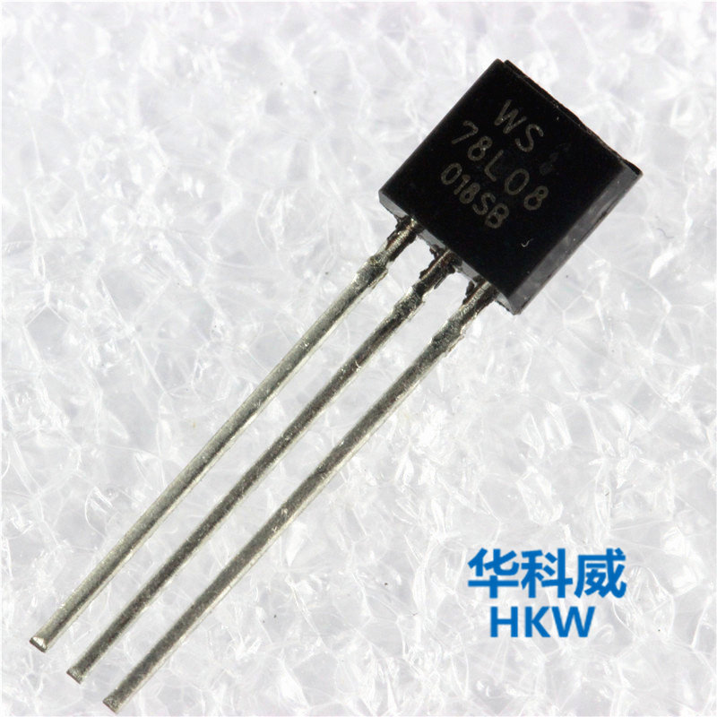 Three-end linear voltage regulator L78L08 L78L08 78L08 TO-92