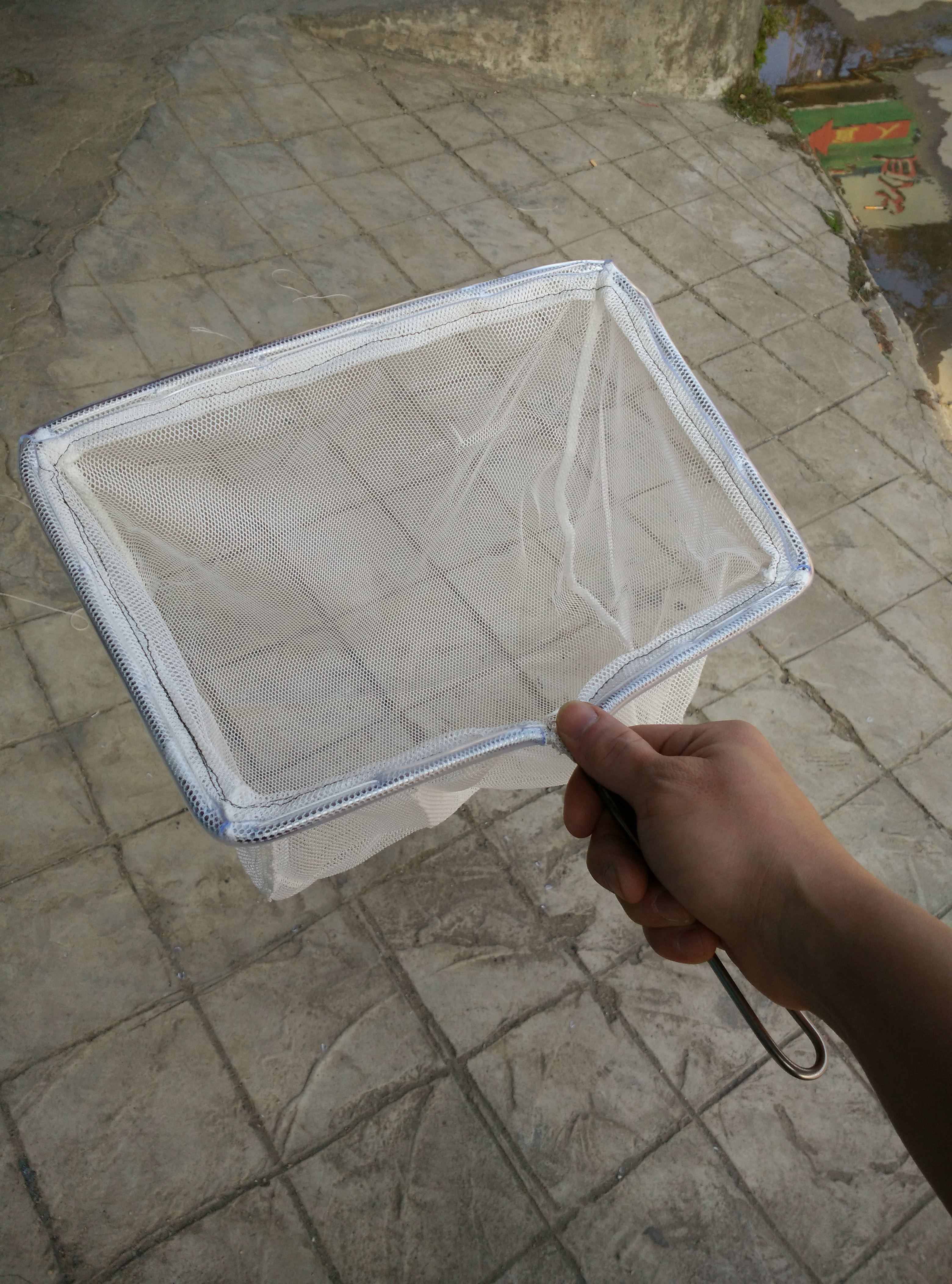 Square stainless steel net fishing net 30cm*20cm - Taobao