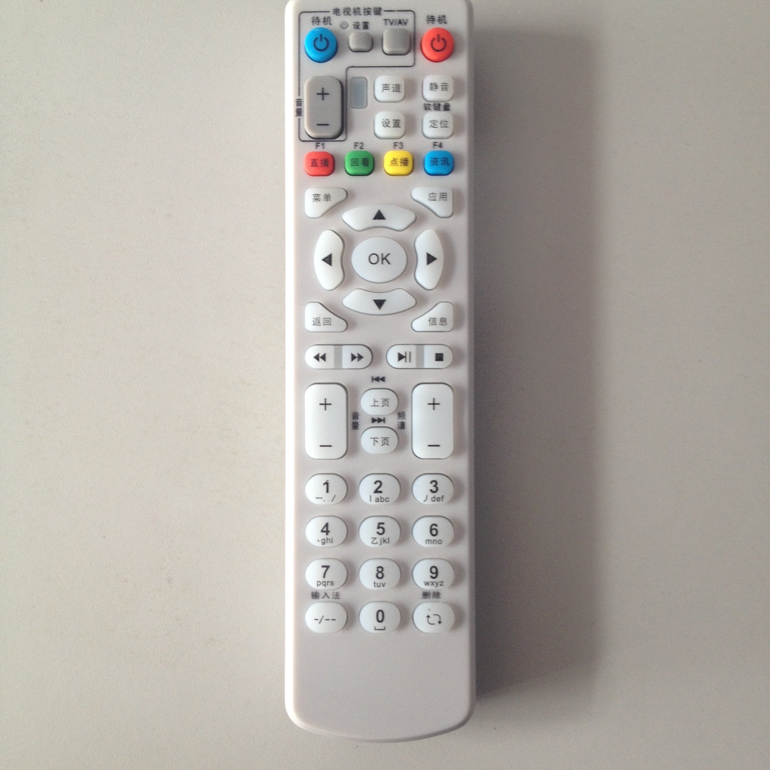 Unicom ZTE ZTE ZXV10 B600 B700 B700 IPTV Internet set-top box TV remote control