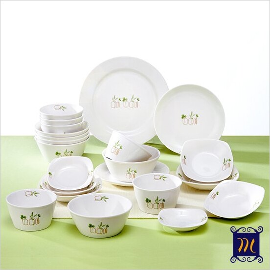 South Korea Original Imported Cutlery Sets Bowls of Bowls Sauces Dish dishes Family cutlery Family cutlery sets