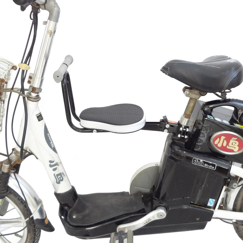 Child electric car seat Front foldable bicycle Adjustable safety seat Mountain bike baby