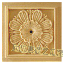 Times sandstone relief landscape garden water spout art spout flowing water spout flower plate water spray landscape wall decoration