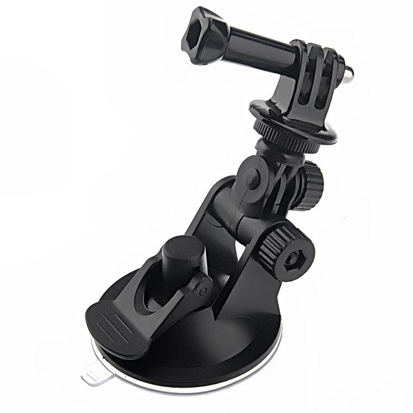 Camera gopro hero3 2 1 car suction cup holder Hero accessories with adapter long screw