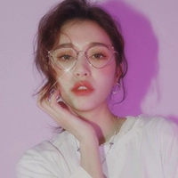 Kính cận thị Harajuku khung mèo loại kim loại mỏng khung ánh sáng retro mạng đỏ dễ thương chị Nhật Bản làm đẹp người mẫu gương - Kính kinh mat