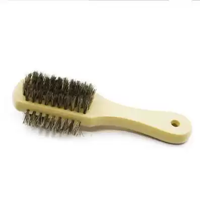 IVTAS A7 wool resin brush oiled, cleaned and polished three-use bristle shoe polish Shoe brush oiled brush