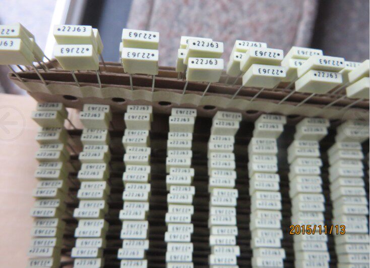 AV R82 series 0 22uf 63V (220nf 224) copper pins New film capacitor KEMET Kimi