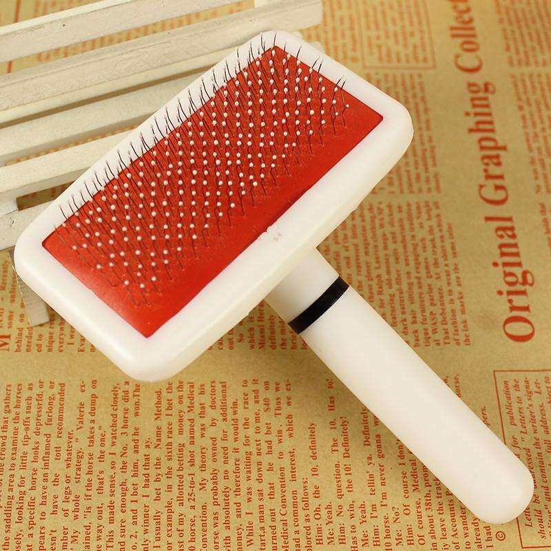 Pets automatic hair removal comb cat comb cat comb dog comb Teddy self - clean massage needle comb pet styling comb