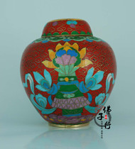 The Tibetan Bottle of the Land Rare Gangung Jingtai Blue-High 10cm