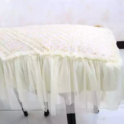 Kite cover dust cover high-grade thickened pastoral lace embroidered piano cover standard guzheng cover cloth cover universal