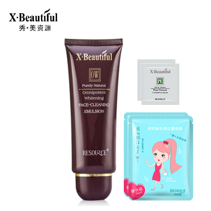 秀美资源 全能美肌洁面乳100ml 清洁控油洗面奶 专柜正品