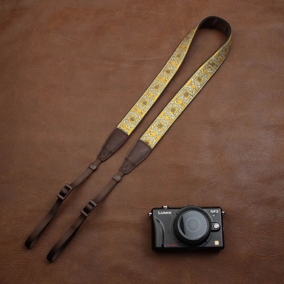 cam-in embroidered series national wind single eye digital camera holding baby bag micro single eye camera photo shoulder strap cam7426