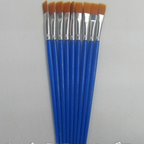 Plâtrée peinture à lhuile Plâtre Peaster peignée Mold Mold Brush Blue Rod Nylon Platoon