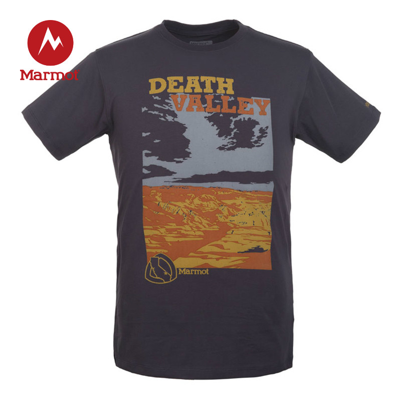 春夏新品 MARMOT/土拨鼠 男款短袖棉T恤 53280