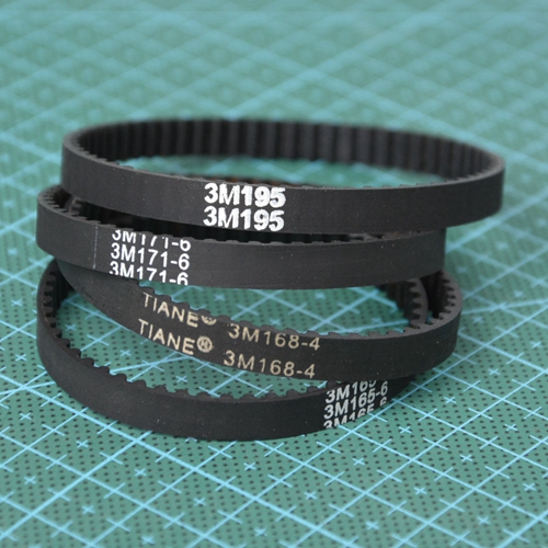 HTD3M-6 synchronous belt circumference 159162165168171174177180183186 in length