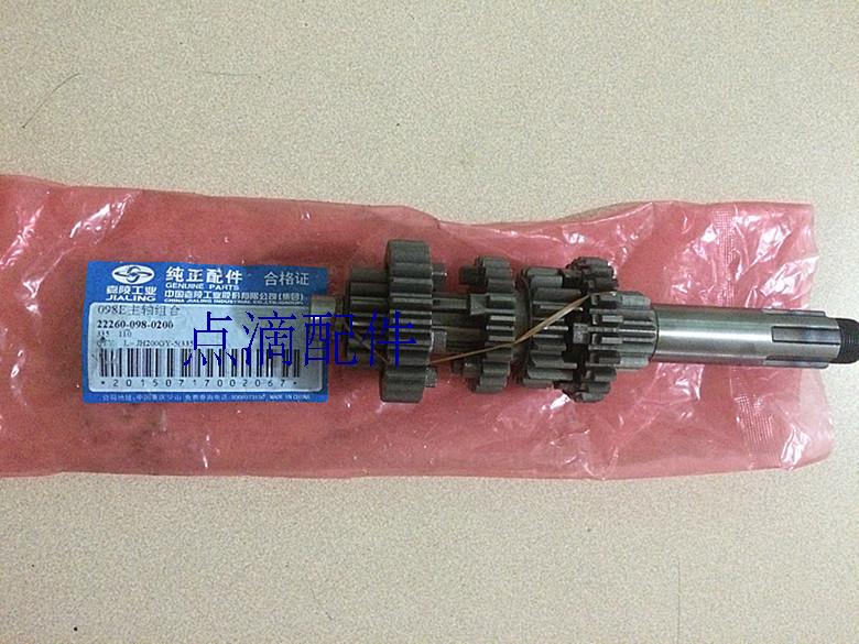 Jialing New Street Fire JH200-8 Main and Sub-shaft Parts Gear Gear Assembly 223 Spindle Gear Assembly