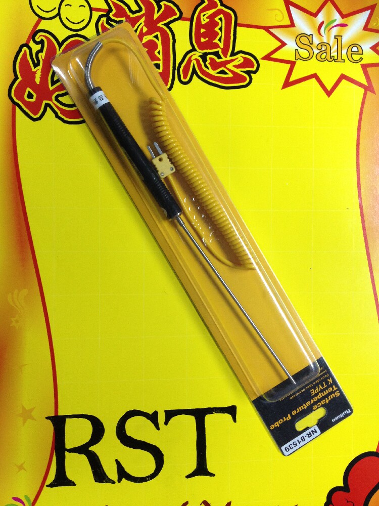 Temperature meter liquid monitor 81539B temperature thermocouple liquid sounding stick with K-type temperature surface thermocouple