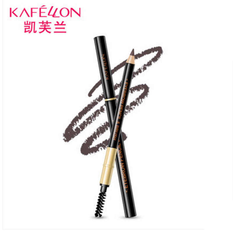 kafellon/凯芙兰精致柔滑眉笔 防水不晕染持久不掉色一字眉