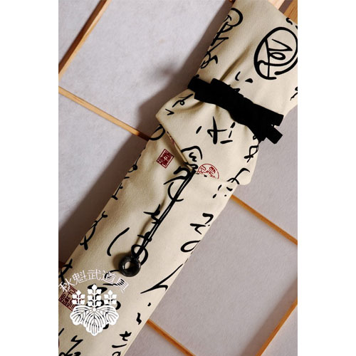 Export to Japan Tang grass 1 book 3 bamboo knife bamboo sword bag Tai Chi sword house double canvas