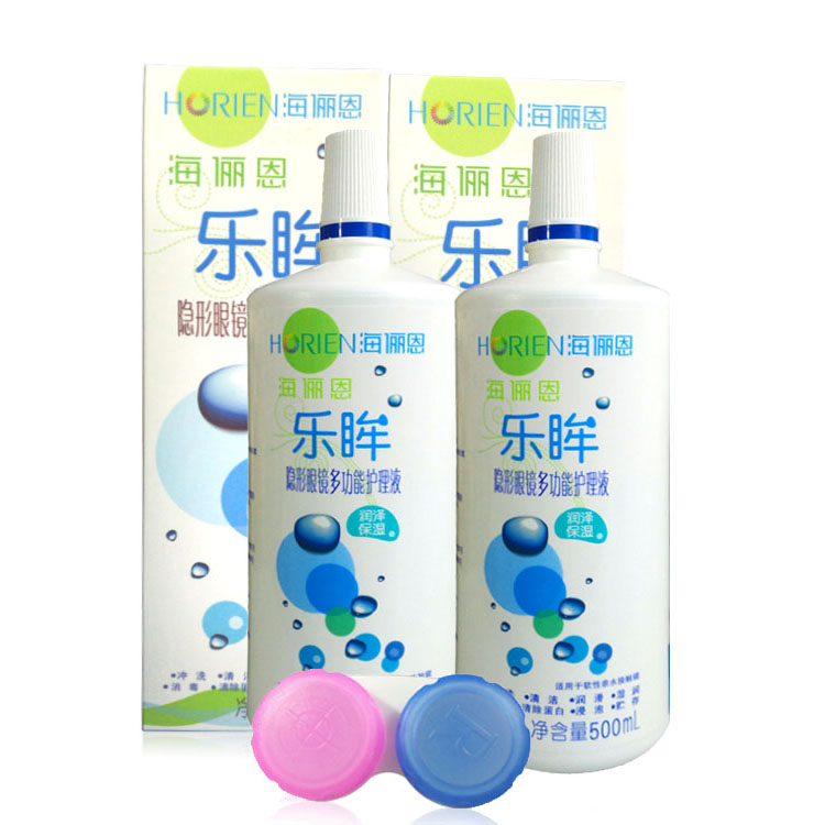 海俪恩乐眸隐形眼镜美瞳护理液容量500ML*2  Angel