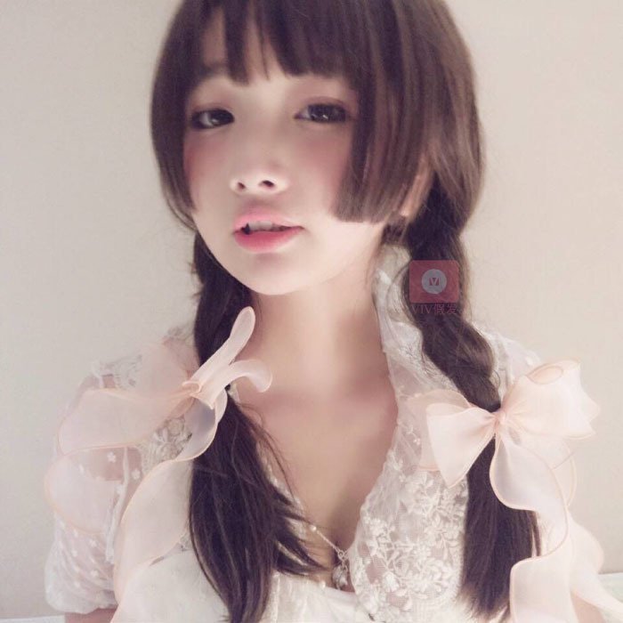 USD 22.05 South Korea Harajuku style ji hair thin bangs ...