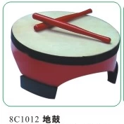 Orff Nhạc cụ Mẫu giáo Âm nhạc Trẻ em Đồ chơi Lớp học Âm nhạc Nhạc cụ Trống 20 cm đàn điện tử cho bé