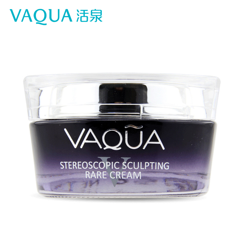 VAQUA/活泉面霜正品立体塑颜紧致精华霜50g补水保湿修护化妆品女