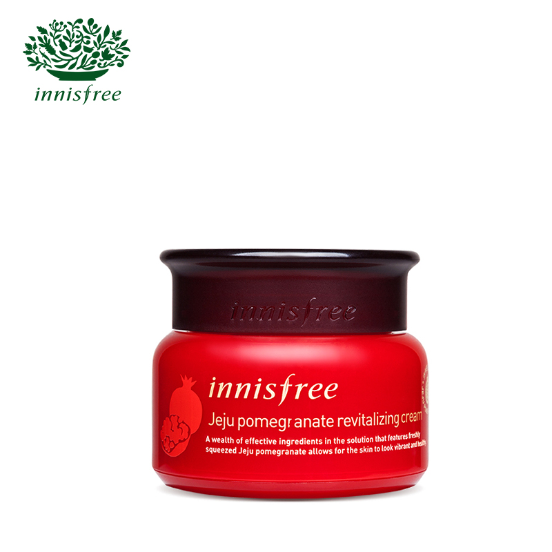 innisfree/悦诗风吟济州石榴活妍焕采面霜50ml 保湿补水