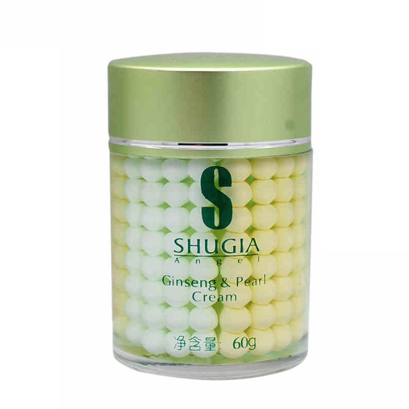 专柜正品束氏人参珍珠霜(亮肤+滋养)60g112保湿面霜补水紧致