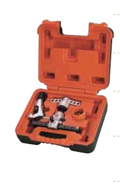 Original dress Taiwan dazzling 45 ° one-way bearing labor-saving type pipe expander bell-mouthed tool set with cutting knife hangers