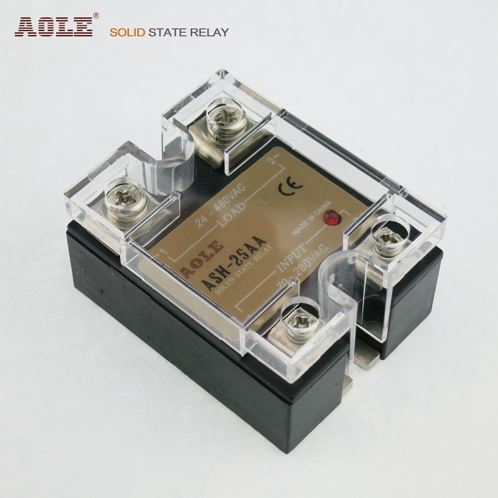 Manufacturer Direct Direct-phase Solid State Relay Ole AC-AC25A Module ASH-25AA AC Control