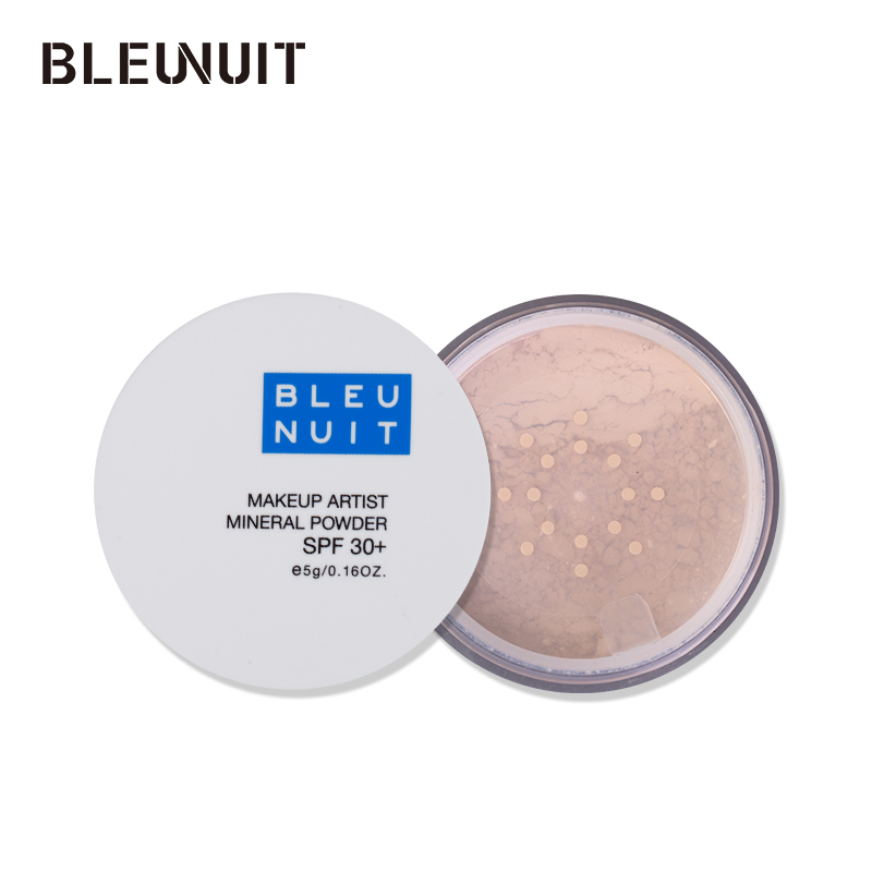 BLEUNUIT/深蓝彩妆深蓝碧蓝霓彩妆大师矿物蜜粉SPF30+散粉