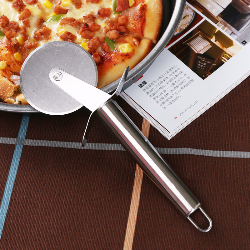 Baking Stainless Steel Pizza Spade Wheel Knife Pizza Knife Cake Shovel Other Baking Appliances Ovens Oven Home Tools