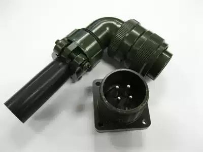 Machine tool power line plug Aviation plug servo motor connector 18-10 motor plug connector