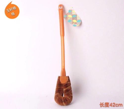 Вся бесплатная доставка с длинной ручкой туалетная щетка чистая туалетная кисть туалетная щетка кокосовая пальма щетка