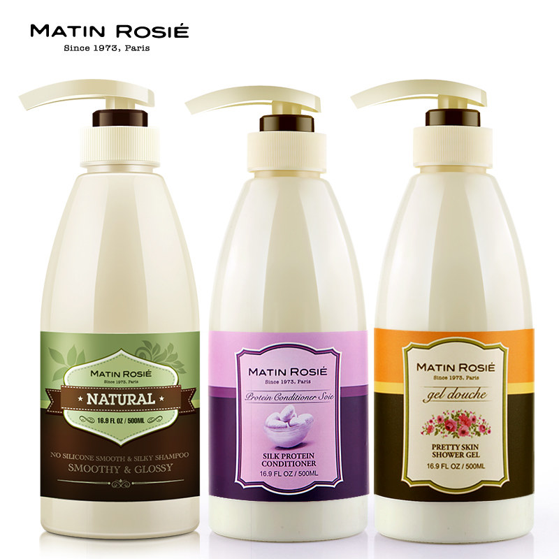 洗发水沐浴露套装无硅油洗发水多倍滋润柔顺润发乳沐浴露洗护套装