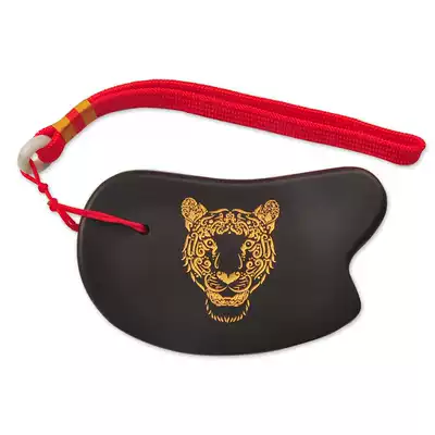 Natural Sibin Bian Stone Scraping Board Slim Leg Slim Face Face Beauty Jade Horn Set Scratch Board