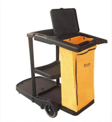 White Cloud AF08180 Multi-functional use Cleaning car garbage truck Plastic Trolley Debris truck Bucket Wagon