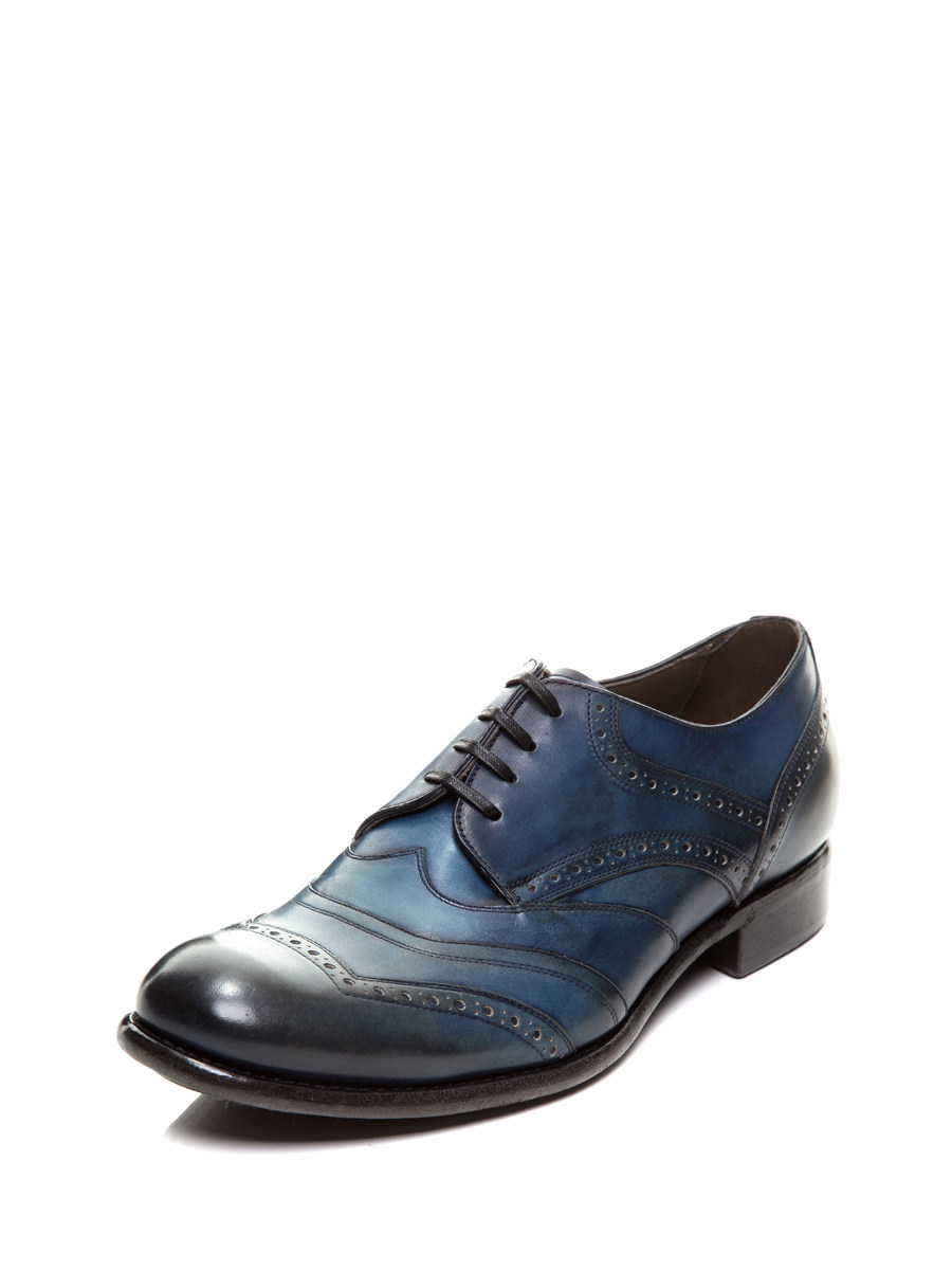 Dolce&Gabbana 湖蓝色微醺休闲德比鞋